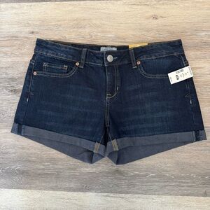Aeropostale Women's Size 9/10 Midi Blue Jean Short Shorts 3 1/2” Inseam NWT